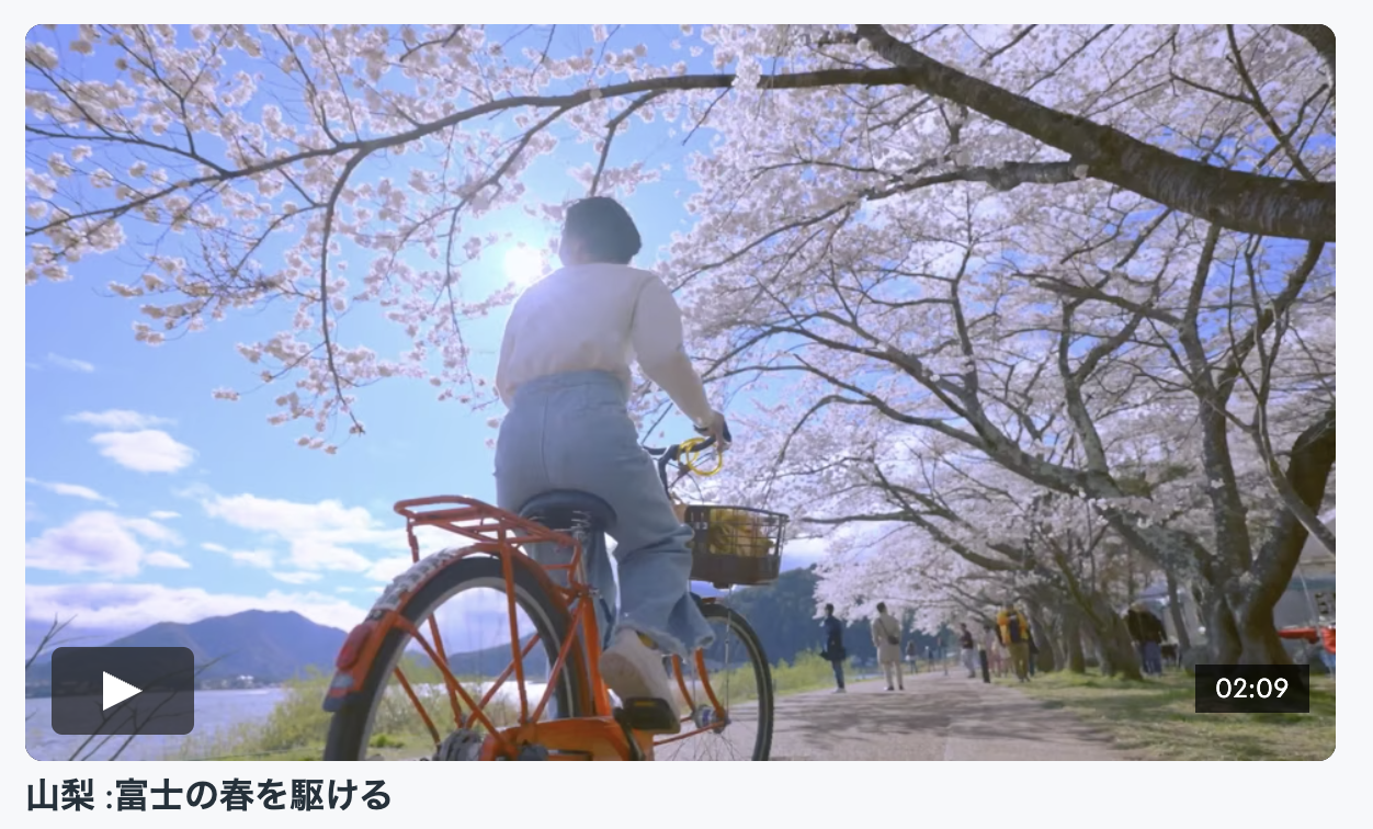 4Kクオリティのインバウンド集客動画制作