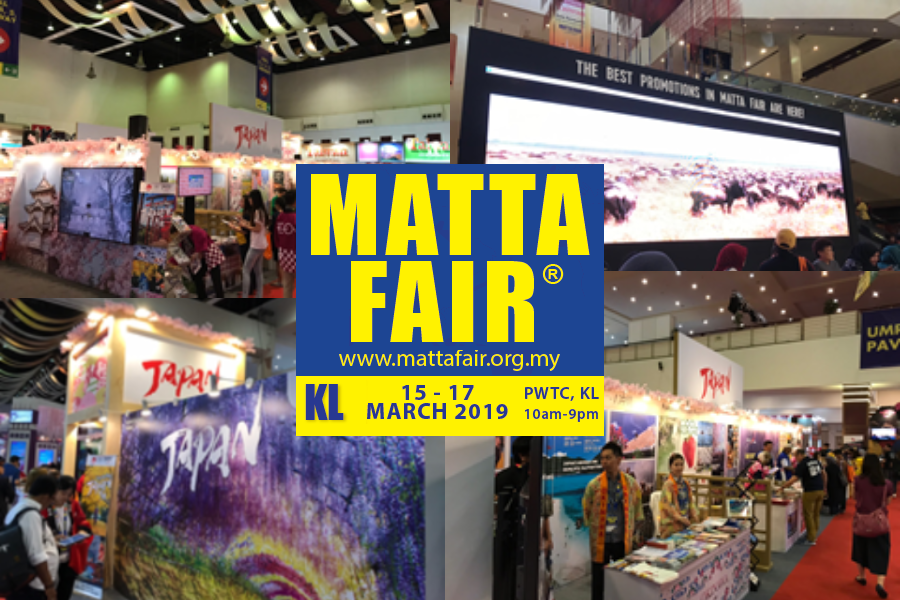 旅行博レポート｜マレーシア・MATTA Fair Kuala Lumpur 2019